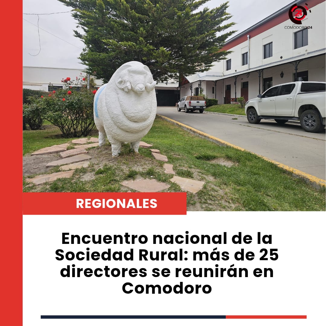 #Regionales En ese marco, también habrá un encuentro de autoridades que contará con la asistencia de los gobernadores de Chubut y Santa Cruz, Ignacio Torres y Claudio Vidal, respectivamente.

⬇️Más en la nota⬇️
comodoro24.com.ar/encuentro-naci…
