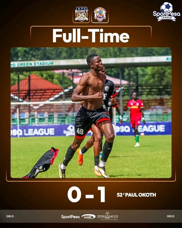 muturinjorogeke's tweet image. Ulinzi Stars Cruising over the APS Bomets for All the +3 points.

#SportpesaLeague
#FootballKE
#FKF #KPL