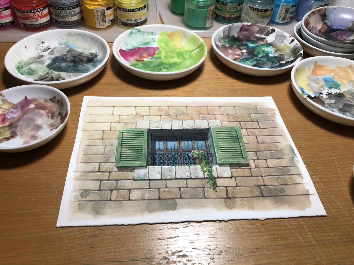 ←地塗り と 仕上げ→