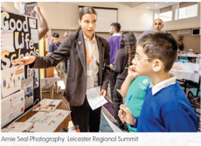 #COP30 Day 10. Five #Leicester secondary schools are part of #GoodLifeSchools, learning about the impact of consumerism, empowering young people to reimagine ways of living &amp; learning that are good for us and the planet! Get in touch if you are interested in joining next year!