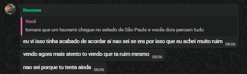 sempre bom receber feedback