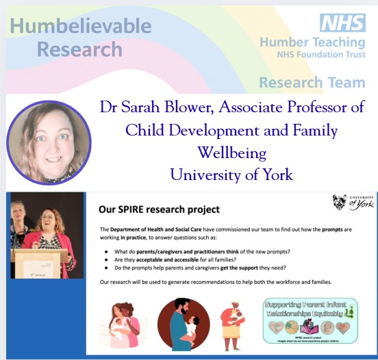 👏 Thank you to Claire, Sarah and Mel who delivered a very interesting presentation talking about their SPIRE research project! 🤰 👩‍🍼

<a href="/Sarah_Blower/">Dr Sarah Blower (she/her)</a> 
<a href="/calimarshall/">claire marshall 💙</a> 

#HumberResearch2025