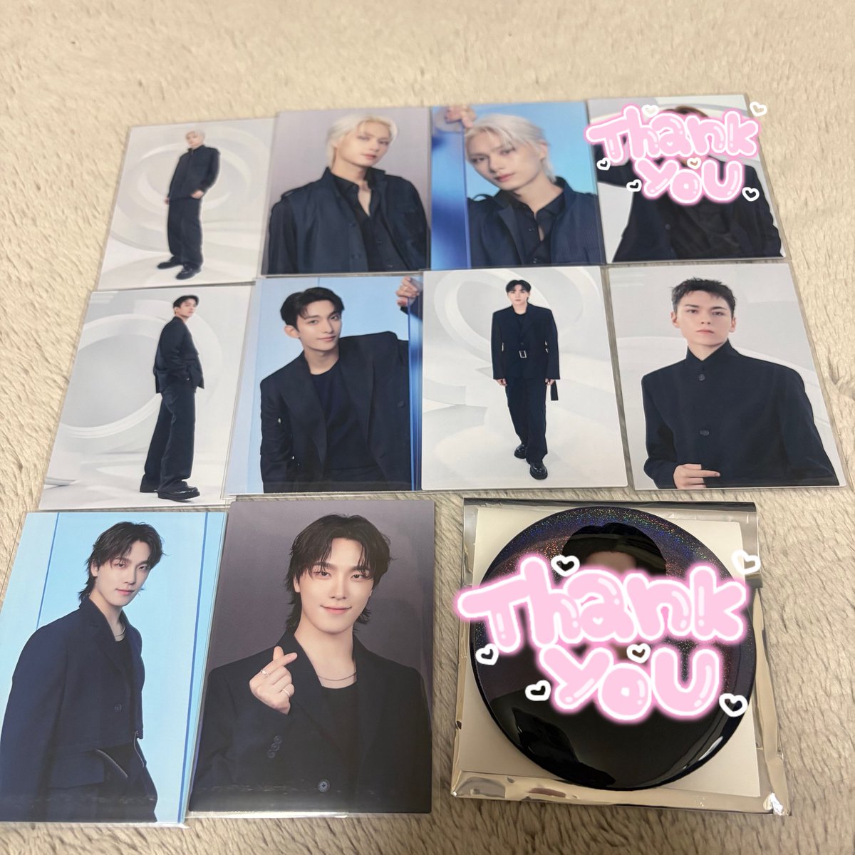 luv__jh1004's tweet photo. SEVENTEEN セブチ NEW_ JAPAN イルコン トレカ チェキ フォト 交換

譲 ···▸ 画像1.2枚

求 ···▸ 3枚目🍒 
チェキ 友人分で🐶CARAT棒＞🐰SVT

郵送希望📮
お気軽にお声掛けください🌷 https://t.co/uiLgz2iofP