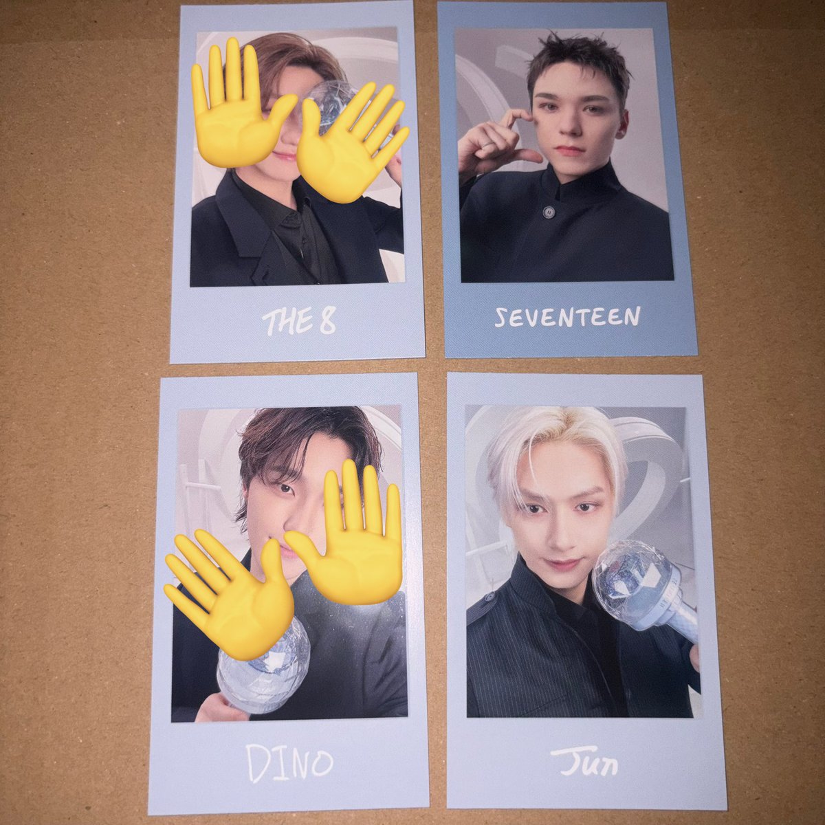 luv__jh1004's tweet photo. SEVENTEEN セブチ NEW_ JAPAN イルコン トレカ チェキ フォト 交換

譲 ···▸ 画像1.2枚

求 ···▸ 3枚目🍒 
チェキ 友人分で🐶CARAT棒＞🐰SVT

郵送希望📮
お気軽にお声掛けください🌷 https://t.co/uiLgz2iofP