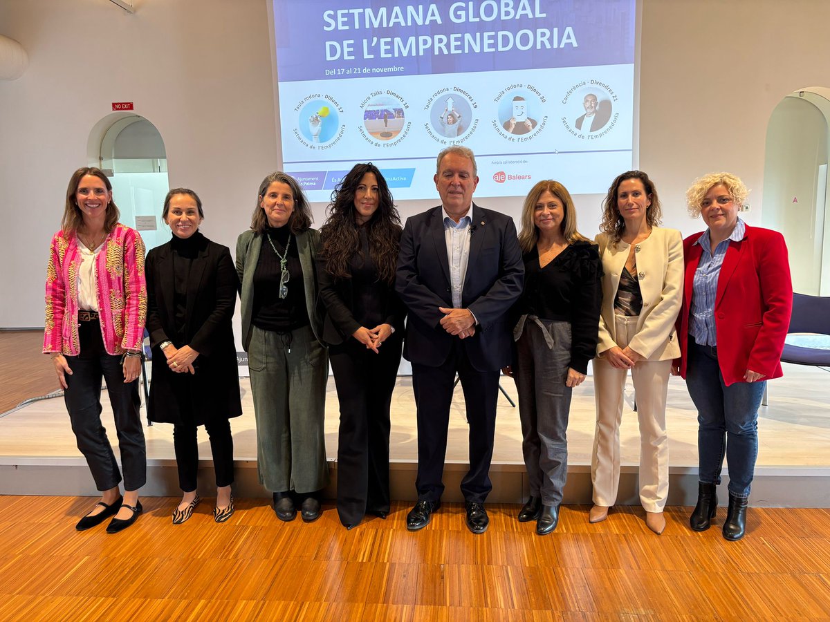 💼En el Día Internacional de la Mujer Emprendedora, Aina Calafat Garau - miembro de la junta directiva de ASINEM y CEO de <a href="/Efiwat/">Efiwatt</a> - reflexiona sobre cómo superar obstáculos en el emprendimiento.

👏Gracias <a href="/PalmaActiva/">PalmaActiva</a>, por la organización de la #SemanaGlobalDelEmprendimiento.