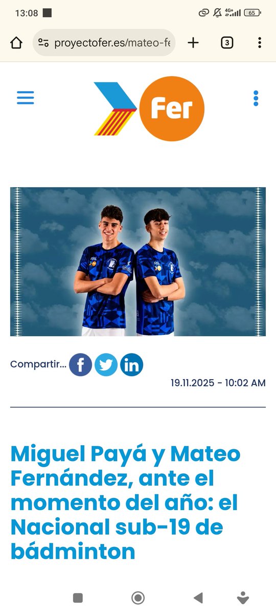 proyectofer.es/mateo-fernande…

<a href="/comunitatesport/">Comunitat de l'Esport</a> <a href="/ProyectoFER/">Proyecto FER</a>