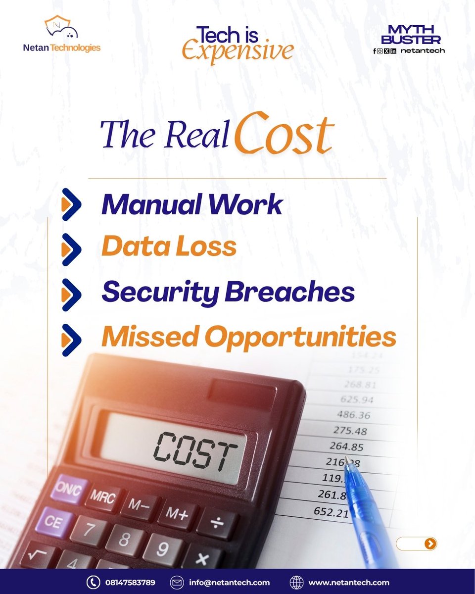 NetanTech's tweet image. Good security isn&apos;t cheap
Cheap security isn&apos;t good.
Choose wisely.
Netan Tech keeps your data safe, always. 

#cybersecurity #netantech #internationalmensday #nigeriaisbleeding