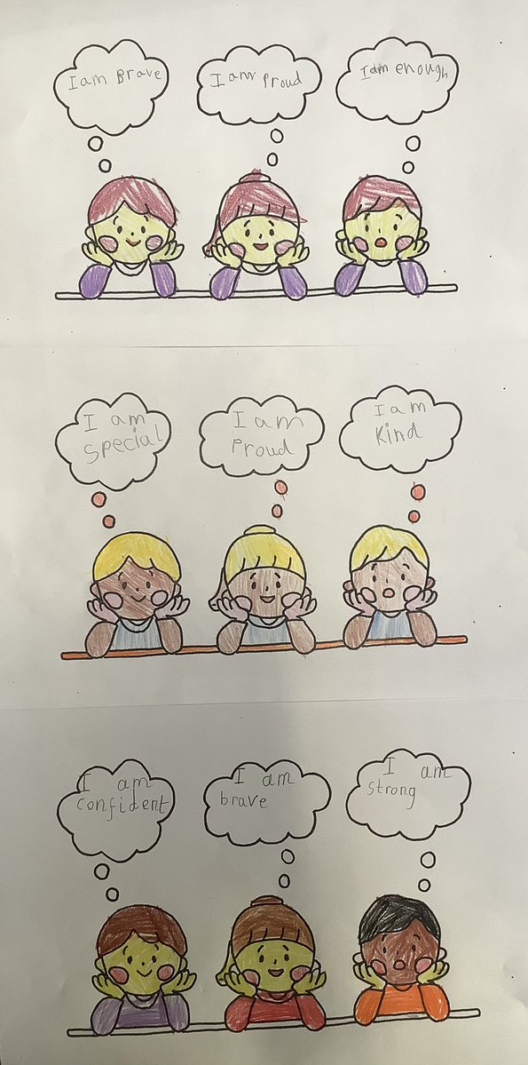 In our #nooutsiders lesson we learned about how to love ourselves through affirmations. We explored how self respect links to our own happiness. 😊😁
