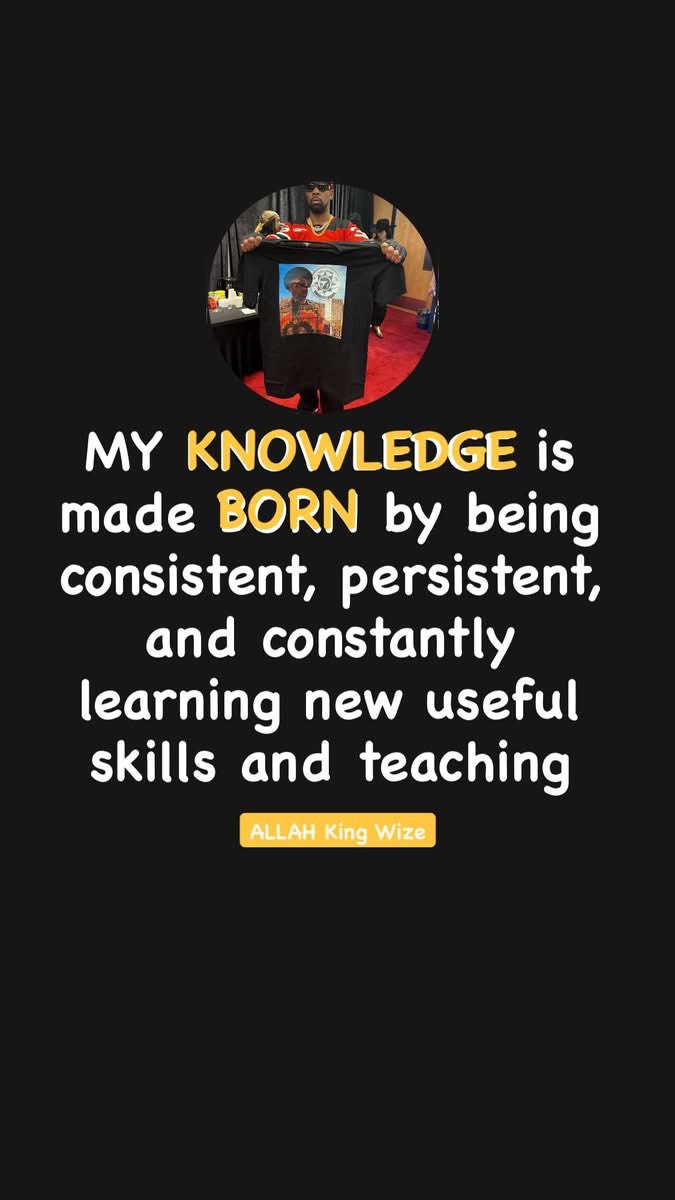 Almighty_Cee_7's tweet image. Peace. Today’s Supreme Mathematics is #KNOWLEDGE #BORN