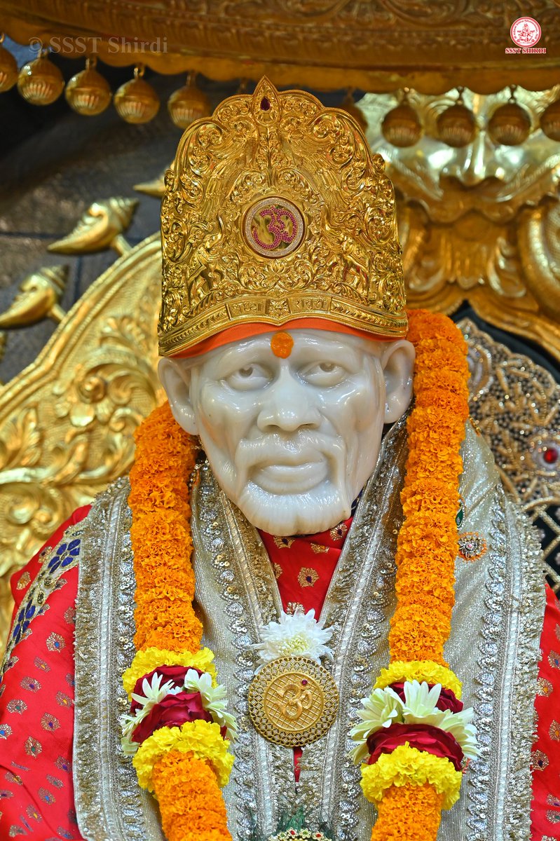 SSSTShirdi's tweet image. *!! ॐ साई राम !!*
*श्री साईबाबा संस्थान विश्वस्त व्यवस्था,शिर्डी*
*!! ॐ Sai Ram !!*
*Shri Saibaba Sansthan Trust, Shirdi*
≈≈≈≈≈≈≈≈≈≈≈≈≈≈≈≈≈ 
*आरती :- धुपारती*    
*बुधवार १९ नोव्हेंबर २०२५*  
*Aarti :-Dhooparti*
*Wednesday 19 Nov 2025*