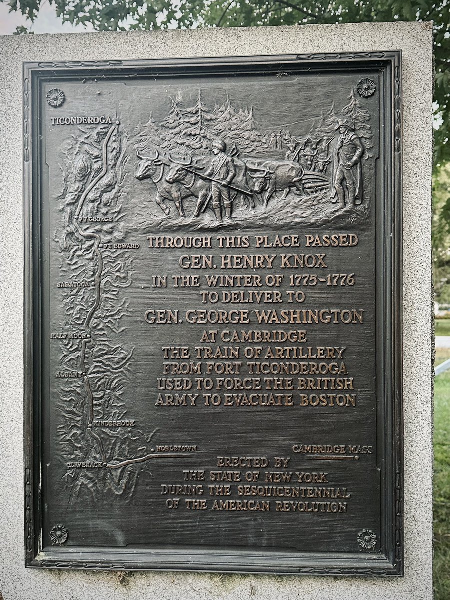 liz_july4th's tweet image. Good Morning, My Dearest Followers 💕💕💕

During my time in #Saratoga #UpStateNY, I went looking for this #historical marker 👇👇👇#Washington #Knox 

Yes, it was pre-sunrise lol and yes, I do rest during my road trip shenanigans. 🧵🧵