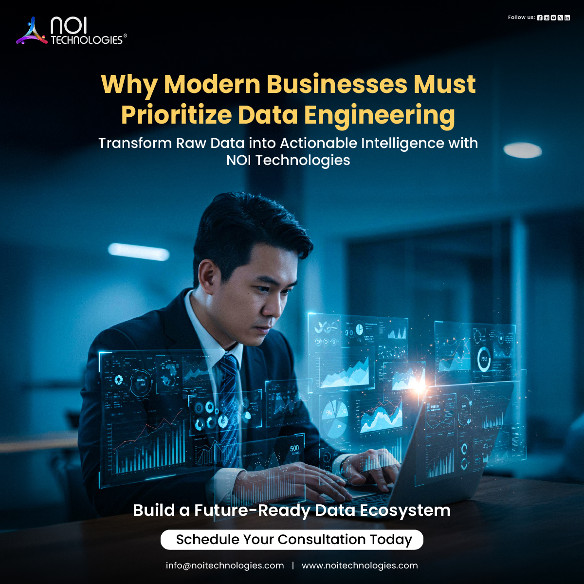 fulfillor's tweet image. Modern enterprises rely on strong data engineering to turn raw information into clear insights and better decisions. 

Explore how modern data engineering can support long-term growth.

Schedule a call: noitechnologies.com/schedule-a-cal…

#DataEngineering #DataPipelines #DataGovernance