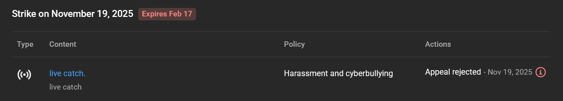Yo <a href="/TeamYouTube/">TeamYouTube</a> who tweaked your algorithm to protect pedophiles? Clearly no human ever reviews it since they would clearly see we call cops every time.

Harassment &amp; Cyberbullying 😂 This is what YouTube thinks of protecting children from adults trying to SA them.