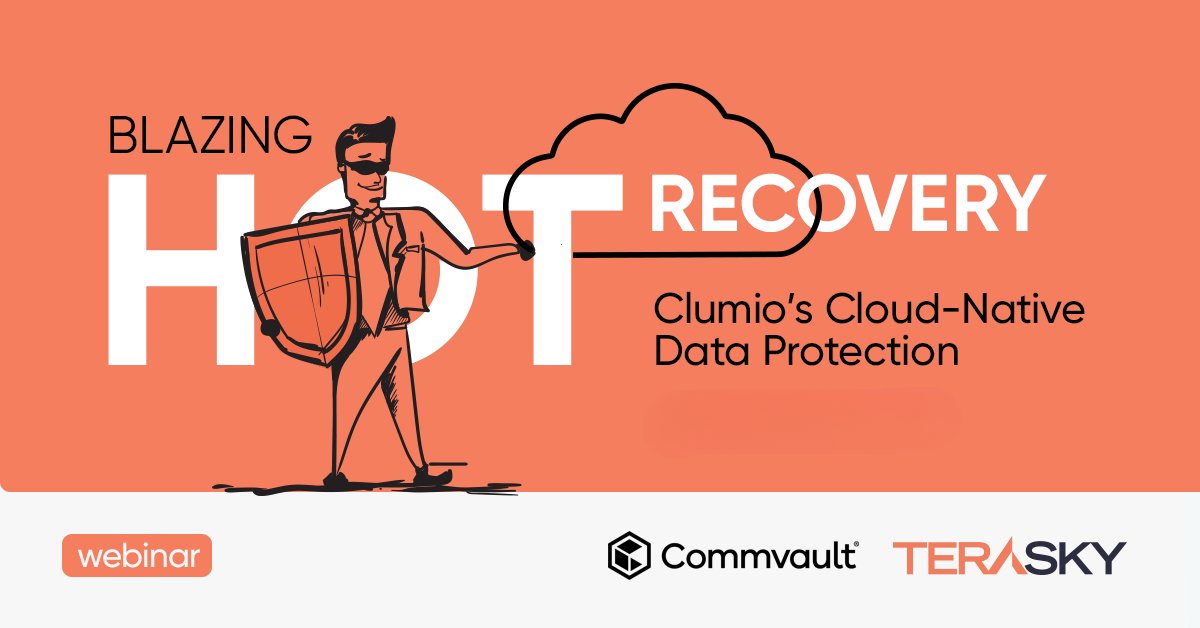 Blazing Hot Recovery – Webinar Replay

If you didn’t get a chance to join the Blazing Hot Recovery webinar, the replay is now available.

In this session, TeraSky and Commvault experts walk through how to:

 • Recover critical systems quickly

 • Strengthen data protection with