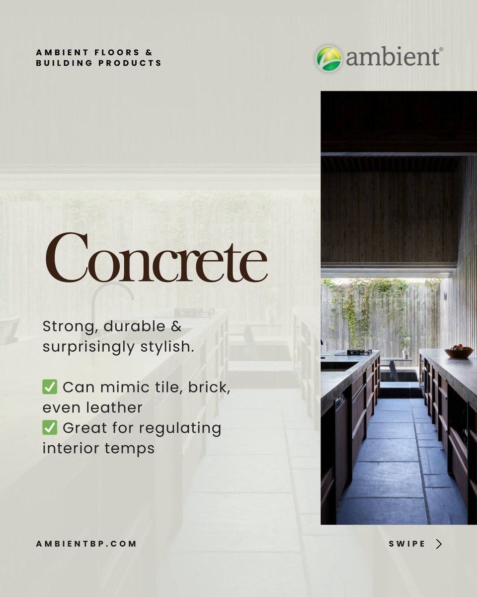 Ambient™ Building Products tweet media