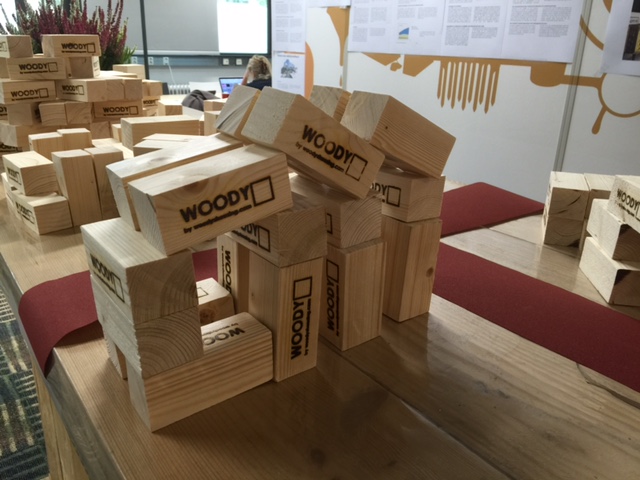 Just found back a creative way of stacking our WOODYs from #DDW2015 It was one creation out of 350+. Even after 10 years the market is still very conservative. #DutchDesignWeek