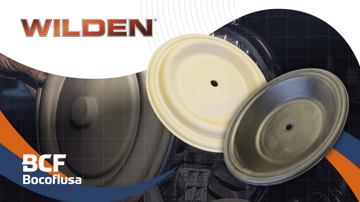Diafragmas Wilden: la solución correcta para cada aplicación. #BocoflusaNews #Pumps #EquiposDeBombeo <a href="/WildenPump/">WILDEN®</a> 
bit.ly/3uwlreR