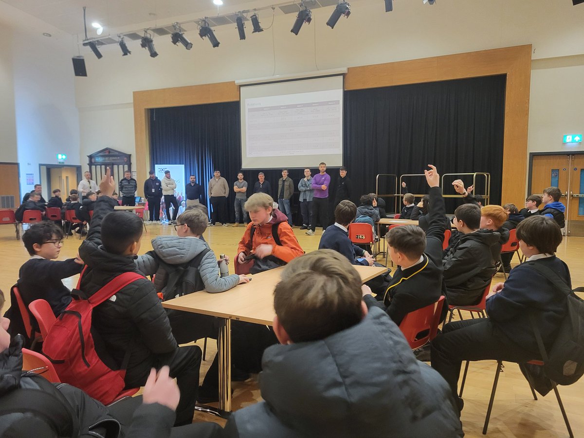 DhtLivingstone's tweet image. What a brilliant experience; thanks to @invacadTech and @invacadsci for bringing the great @DXCTechnology team to the school today @invacad