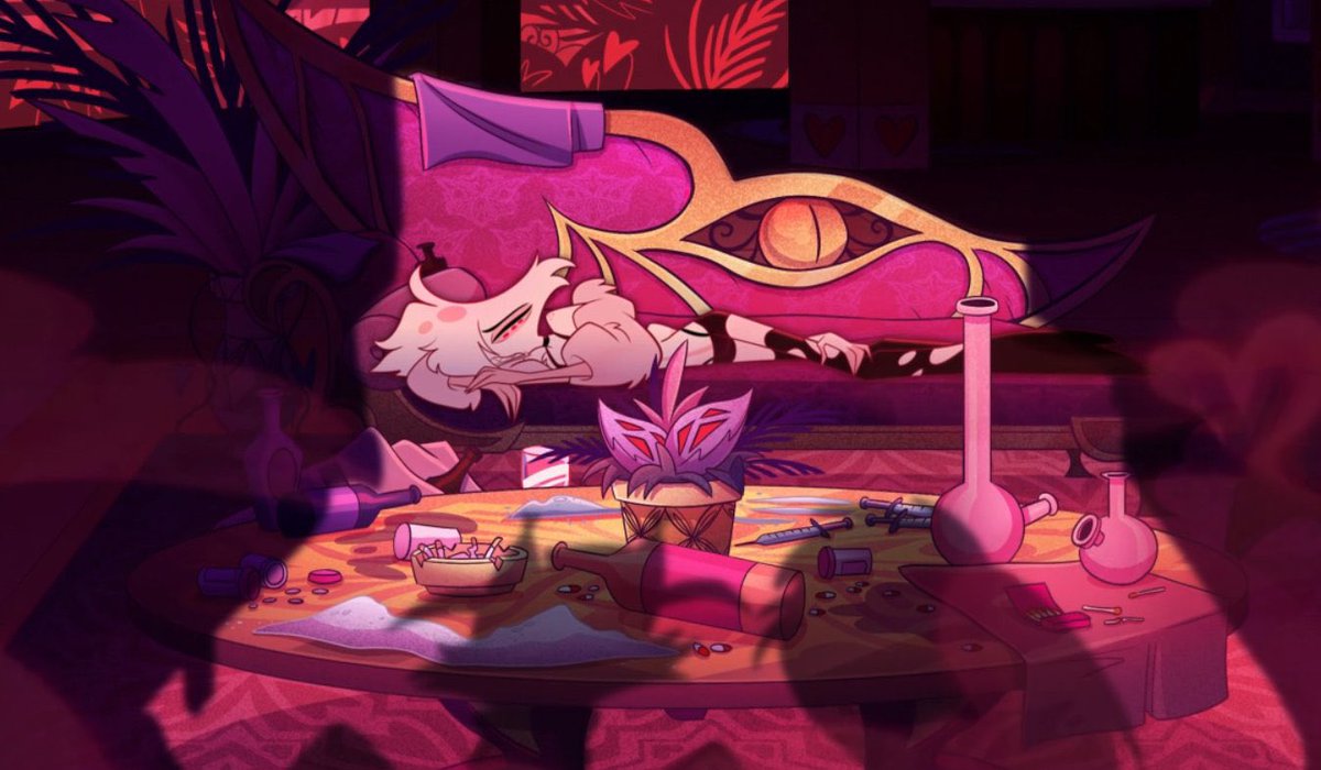 Cycoriot's tweet image. The overindulgence. The implication of there being 2 bongs. Val just hurling him into relapse by giving him all of that &amp;amp; god knows what else with zero regard for the harm &amp;amp; Angel looking like a pinup of a NYC / Hollywood burnout. I cannot.