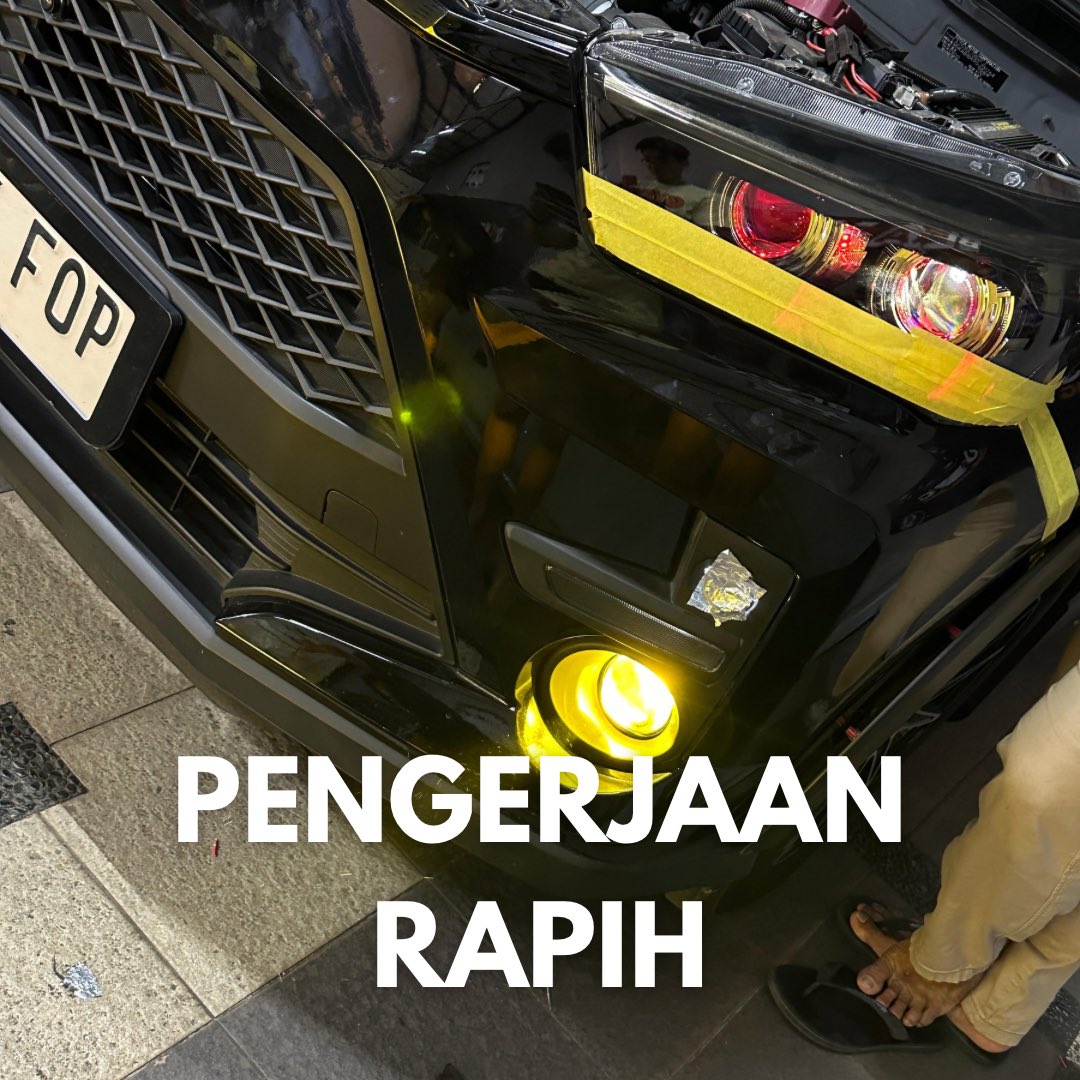 revaldocahyadi's tweet image. Foglamp Biled With Demon Eyes Red 🤩
Cahaya 3 Warna
- Putih
- Kuning
- Putih Kuning

Tembus Kabut Pastinya ‼️

#foglamp #raize #biled #foglampbiled #modif
