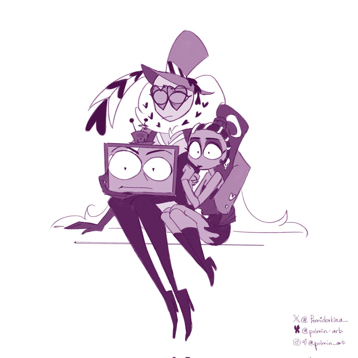 well... at least no one died

#HazbinHotel #hazbinhotelseason2