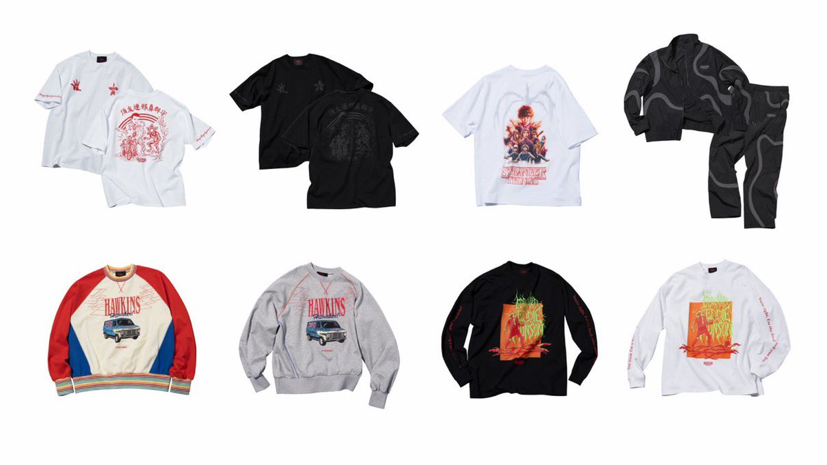 uptod4te's tweet image. 堂本剛 x ストレンジャー・シングス “いきすぎた愛”が詰まったコラボアイテムが国内11月27日（木）12:00 よりZOZOTOWN限定で販売
uptodate.tokyo/stranger-thing…