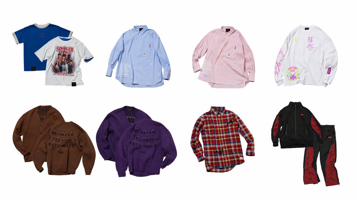 uptod4te's tweet image. 堂本剛 x ストレンジャー・シングス “いきすぎた愛”が詰まったコラボアイテムが国内11月27日（木）12:00 よりZOZOTOWN限定で販売
uptodate.tokyo/stranger-thing…