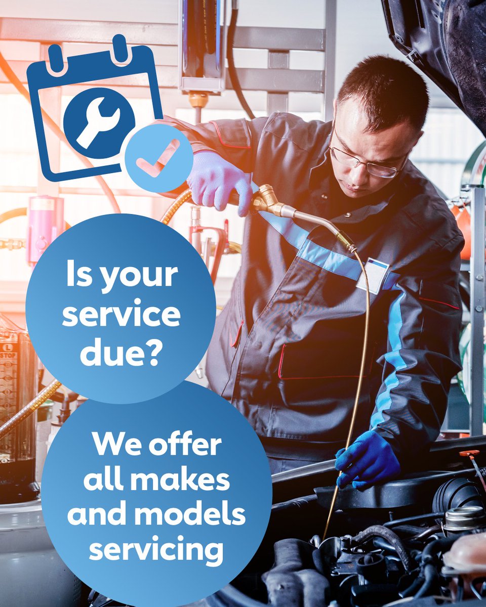 WinchMotorGroup's tweet image. 🛠️ Time for some TLC! Keep your car running safely with a service at Winchester Motor Group.

✅ Expert techs ✅ Genuine parts✅ Bumpers available✅ Fix now, pay later! 

Book today &amp;amp; drive worry-free! 🚗💨

#WinchesterMotorGroup #CarService