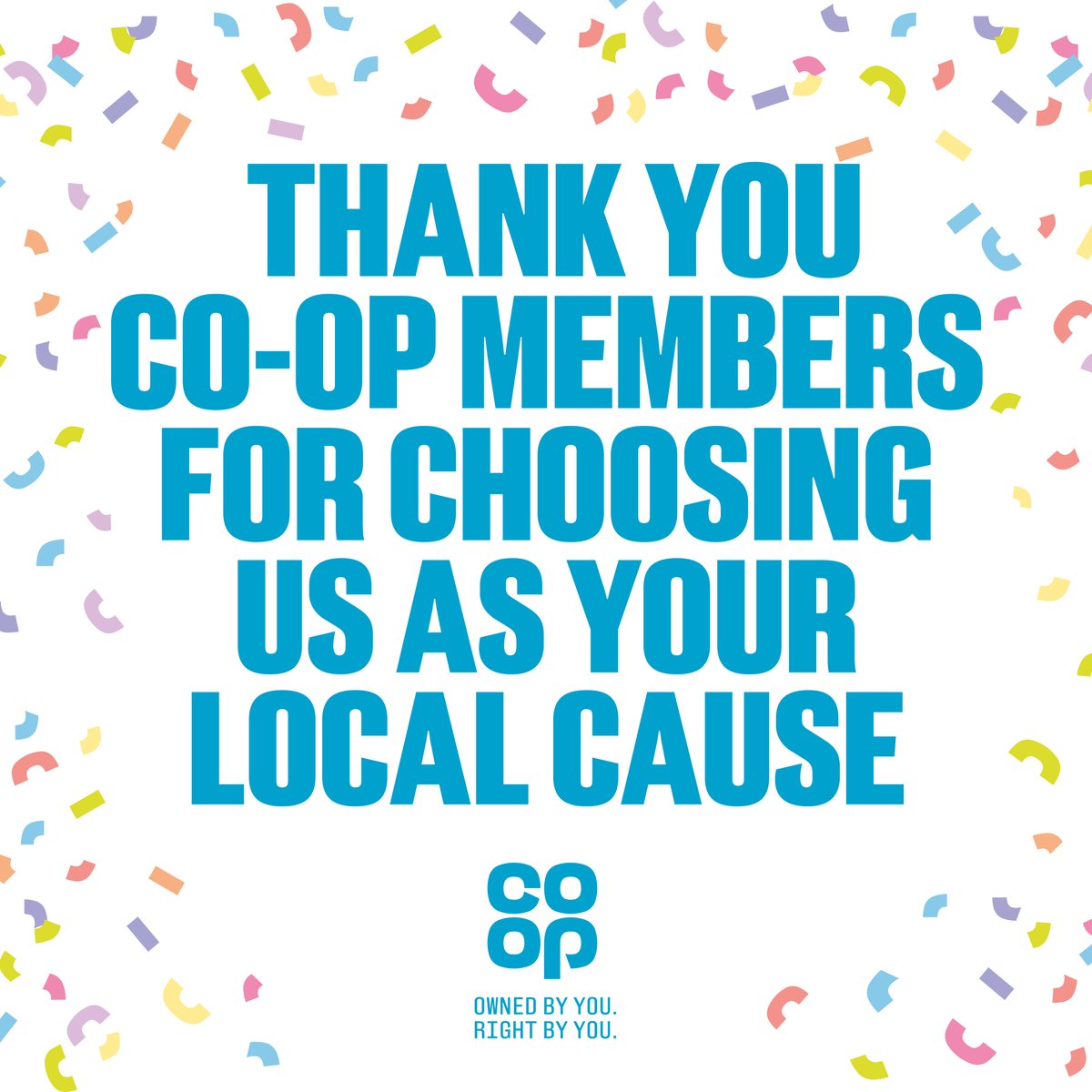 We would like to say a huge thank you to all of the Co-op members who chose Thrive Domestic Abuse Services as their local cause! The funds raised have been allocated to our vital Counselling services.
