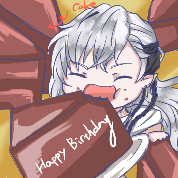 nameless_kdash's tweet photo. #CassCakeDay #Cassthetic 

Happy birthday～cassian🥰 https://t.co/bsz3eQS199