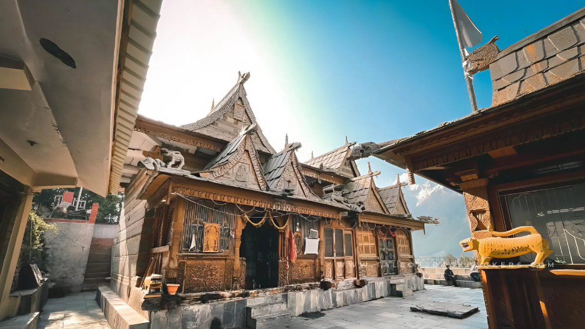IndiaAesthetica's tweet image. Narayan Nagini Temple, believed to have been built by the Pandavas in Kinnaur, Himachal Pradesh 🩷🕉️🛕 🇮🇳