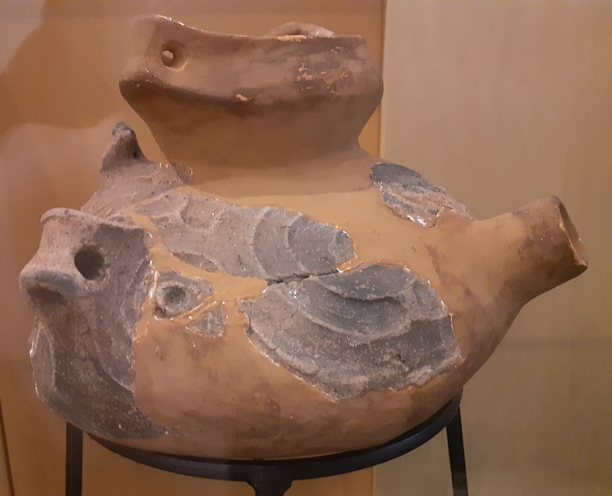 古玩・ギリシャ「アルカディア地方発掘・女神頭部」ペロポネソス半島