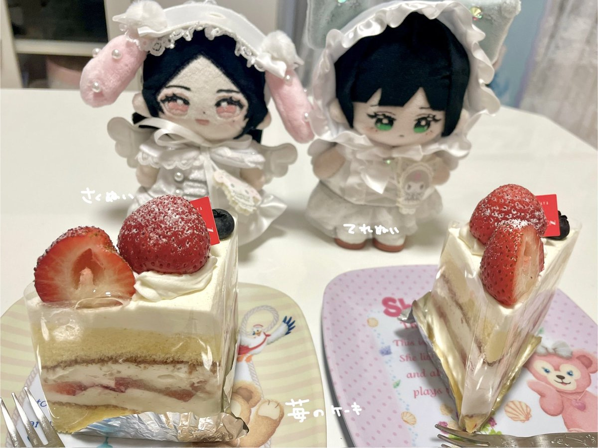 人生初ビリヤニ！🍛
てれぬいすごくケーキ見ててかわいい