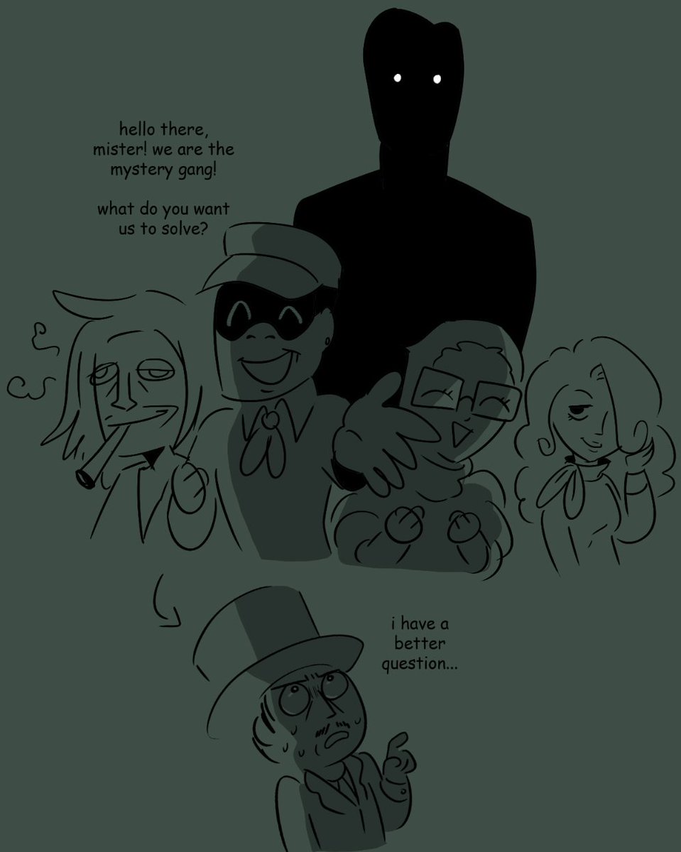 Kharolldie's tweet image. 🎵What&apos;s new, Scooby-Doo? We&apos;re coming after you. You&apos;re gonna solve that mystery.🎵
#ninah #noimnotahuman #StupidCrossover