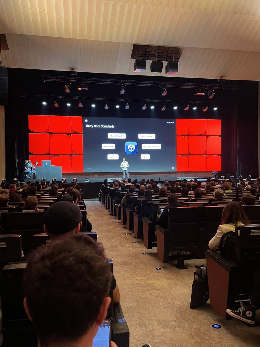tntcproject's tweet image. Attending the Unity Roadmap session.  Really hoping to hear some exciting news about the upcoming version of Unity 6! 
#Unity #GameDev #UNITE2025