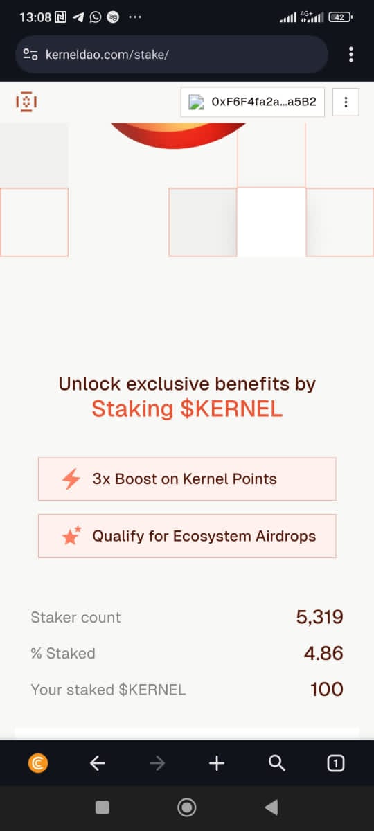 jjhyknam's tweet image. Just staked my $KERNEL and it honestly feels like stepping into the future of restaking. The whole ecosystem just clicks. @Kernel_dao is building something serious here.

Tag: @akachuk_marv @justtniee 

#KernelDAO #KERNEL #Staking #DeFi #Restaking #Crypto #BNBChain #Yield #Web3