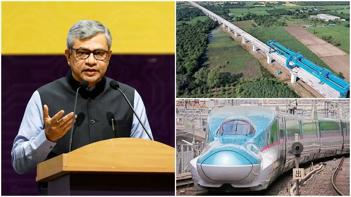 sanjay_tyagi2's tweet image. India&apos;s first Bullet train to begin operations by August 2027: Ashwini Vaishnaw
#BulletTrain #PMModi #News #IndianRailways