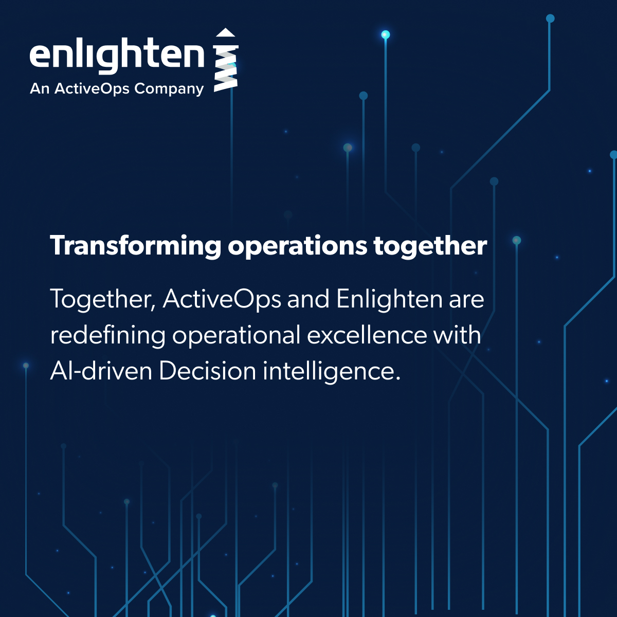 Enlightenopex's tweet image. We’ve joined @ActiveOps_Group , a company transforming service operations with AI-driven Decision Intelligence. Together, we enable operations teams to achieve new levels of capacity, productivity, and measurable transformation!

#ServiceOperations #AI #BusinessTransformation