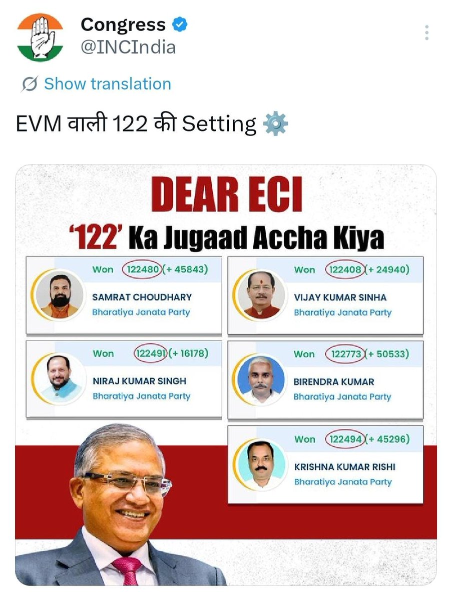 ramanswall's tweet image. अंधा युग है जिसमें राहुल गांधी अंधा युद्ध लड़ रहे हैं। 

#PoliticalNews #democracy #protest #independence