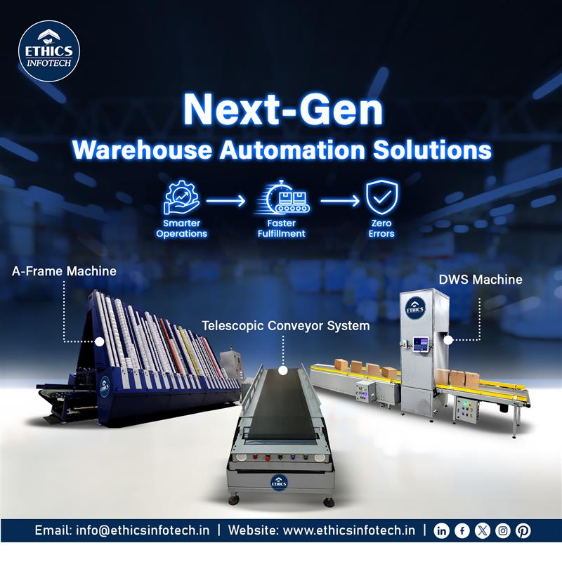 InfotechEthics's tweet image. It’s time to transform your warehouse. From effortless loading with telescopic conveyors to precise dispensing with A-Frame and instant product data from DWS, our automation tools cut labor and boost efficiency. 

#WarehouseTransformation #AutomationSolutions #EfficiencyBoost