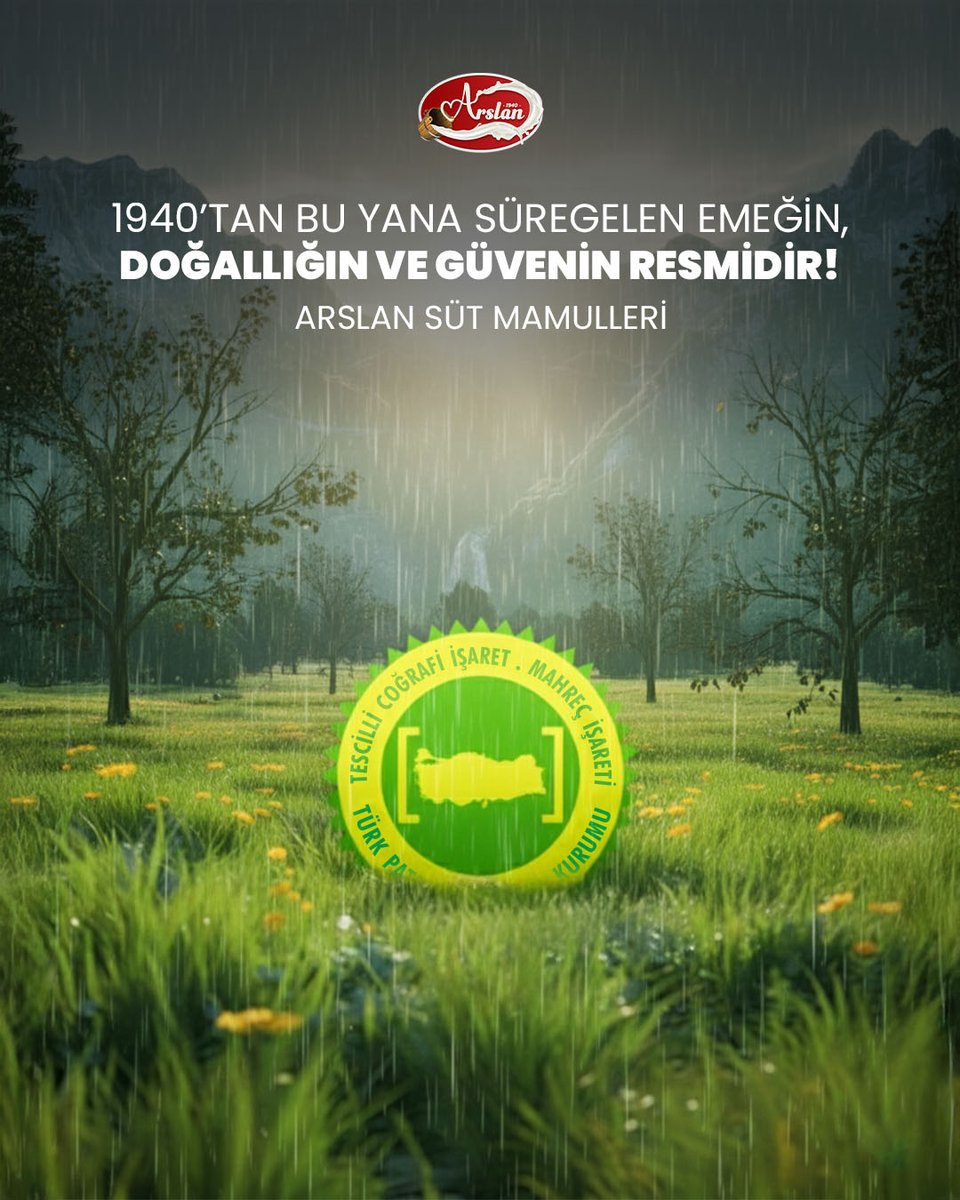 1940’tan bu yana aynı inançla, aynı özveriyle üretiyoruz.
Arslan Süt Mamulleri, doğallığın ve güvenin değişmeyen adı. 🥛💚

#arslansütmamulleri #arslanyoğurt #silivriyogurt #karamaya #tescillilezzet