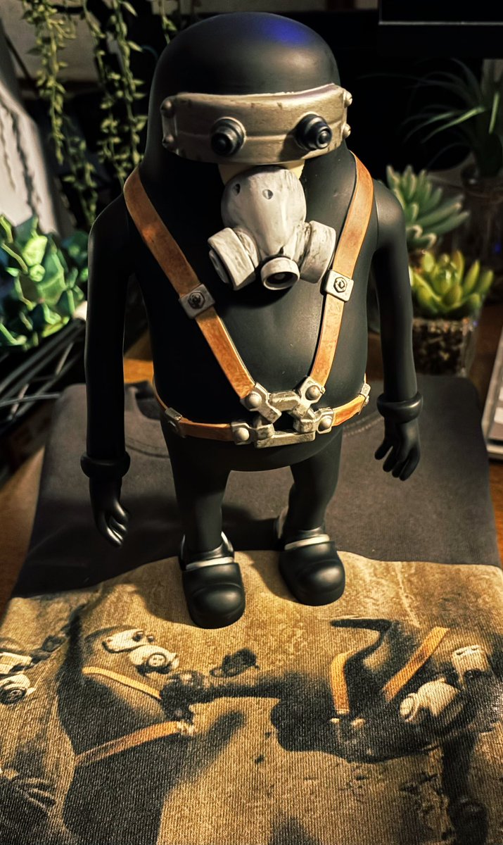 ジャンクヘッドのソフビフィギュア 3バカ到着！一体しか買えなかった