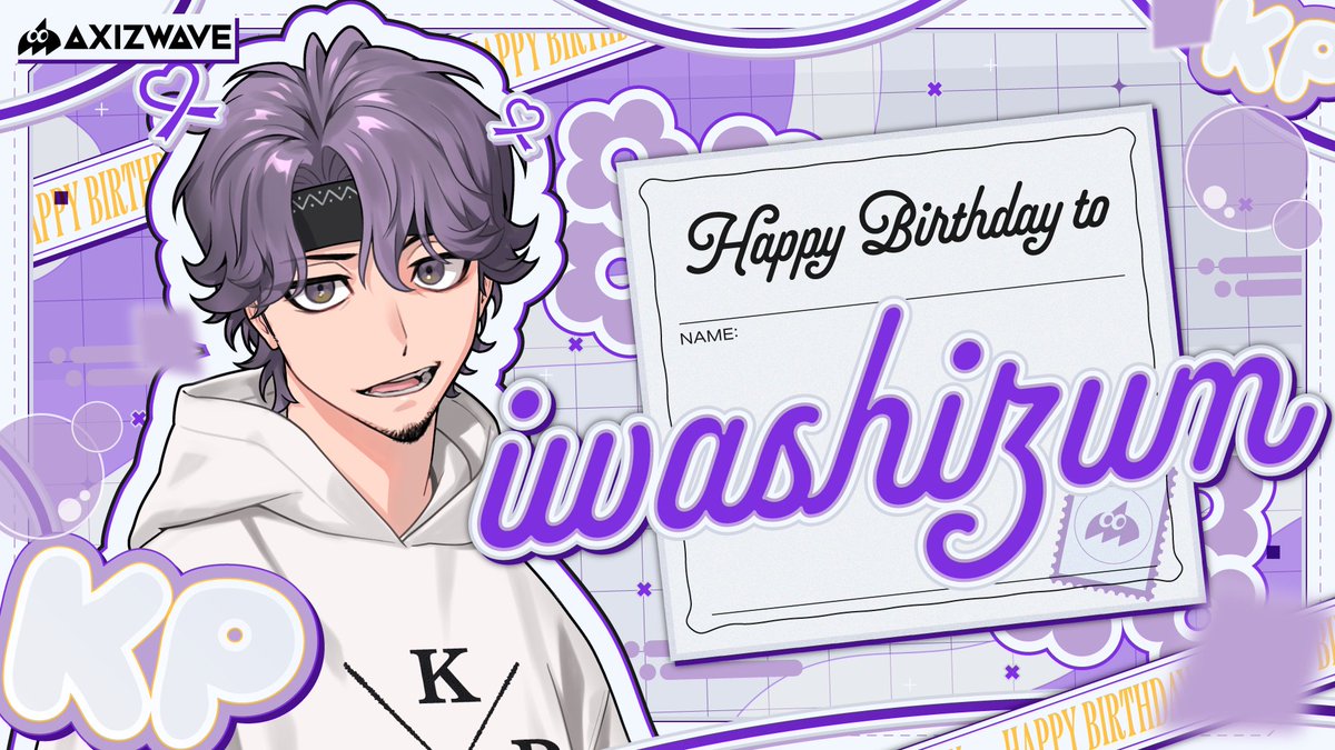🎉本日11/20は
iwashizum (<a href="/iwashizum1/">iwashizum</a> )の誕生日 ！🍺🎉

熱量はメンバーで一番！？
誰にも負けない声量で、チームを熱く盛り上げます！🔥 📢
はっちゃけ過ぎにはご注意ください 👀

#AXIZWIN