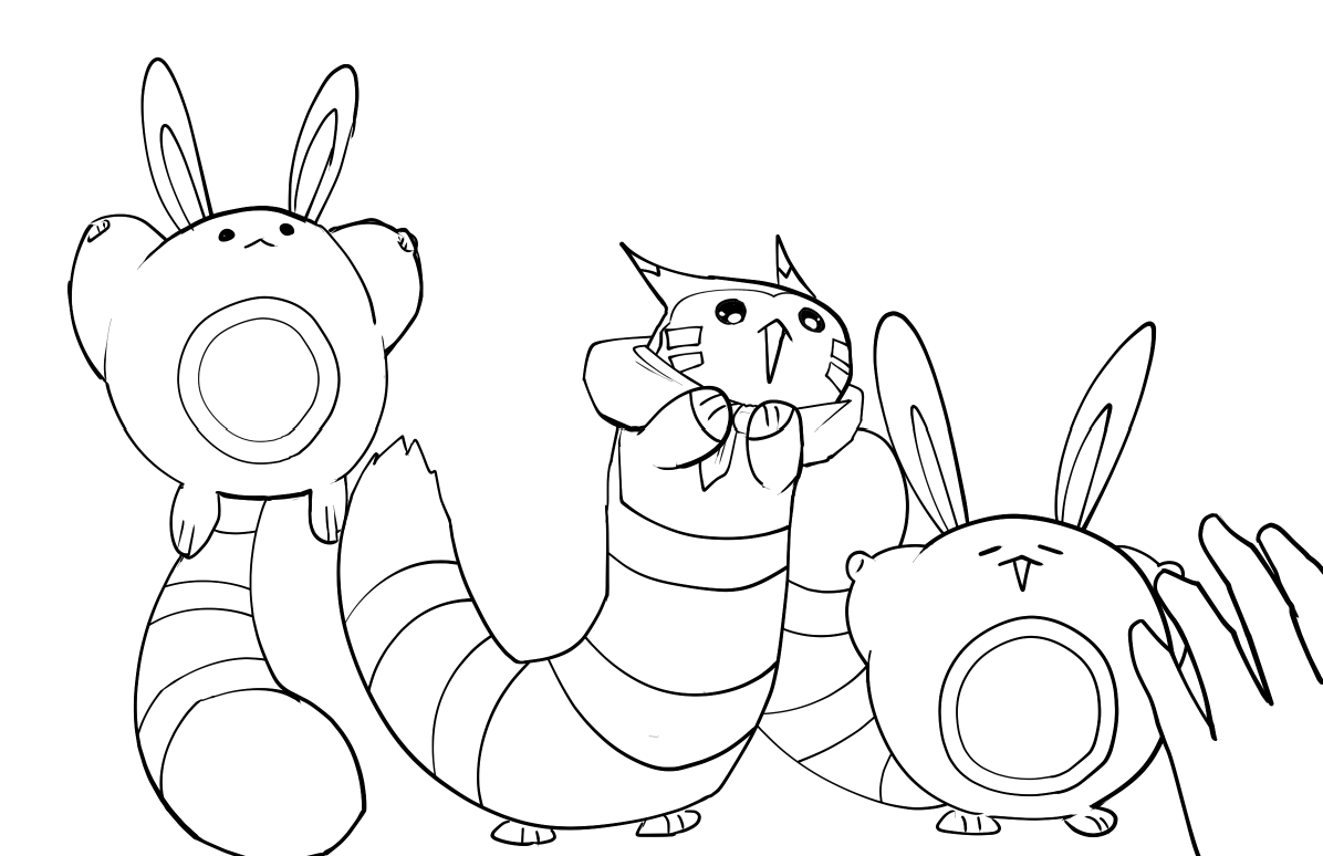 gosai_0519's tweet image. オオタチとオタチがたくさん！！