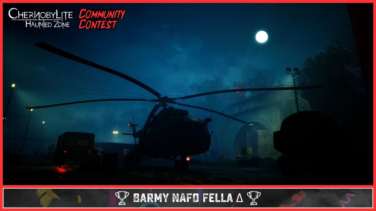Do you remember our #chernobylitehauntedzone Community Contest? ☢️

We present one of the winning entries, created by <a href="/BarmyNafoFella/">Barmy NAFO Fella Δ</a> 🙌

Remember to regularly out our social media pages, because we will be publishing more works this and the next week! ✅