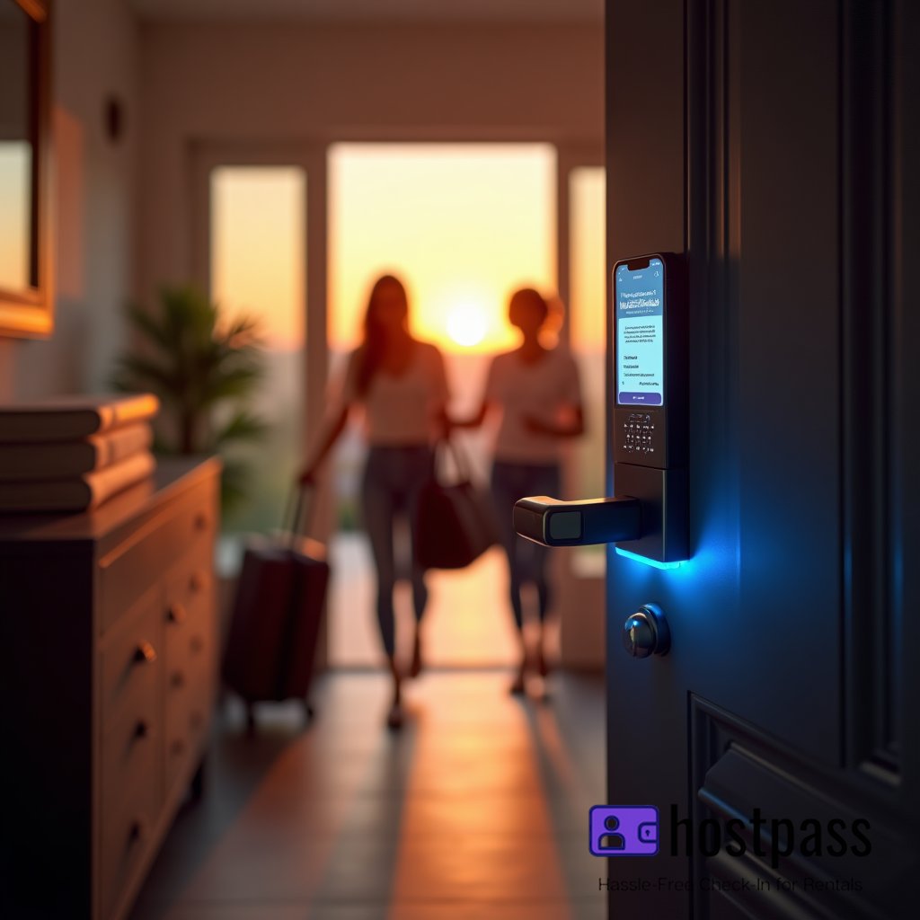 hostpassapp's tweet image. &quot;Rest easy knowing HostPass automatically deletes sensitive guest data after check-out. 🏡✨ No more privacy worries! #VacationRental #HostPass #SmartHosting&quot;  

(Character count: 164)