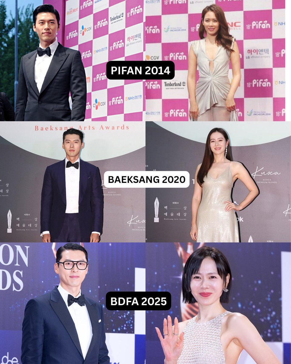 ⏩️ 2014: first meet at pifan. a moment that would unknowingly mark the beginning of their story.
⏩️ 2020: they had started dating, but chose to keep their relationship private.
⏩️ 2025: they returned to the same award ceremony as married couple and parent to a baby boy 🤍