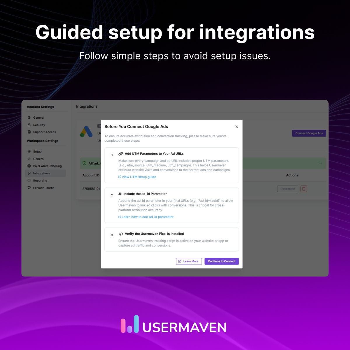 usermaven's tweet image. 🚀 Your Usermaven just got better!

• AI summaries
• Attribution in Trends
• Paid Ads insights in dashboard
• One-click reconnect
• Integration setup checklist
• Token regeneration

Head over to the announcement page for more details: updates.usermaven.com/announcements