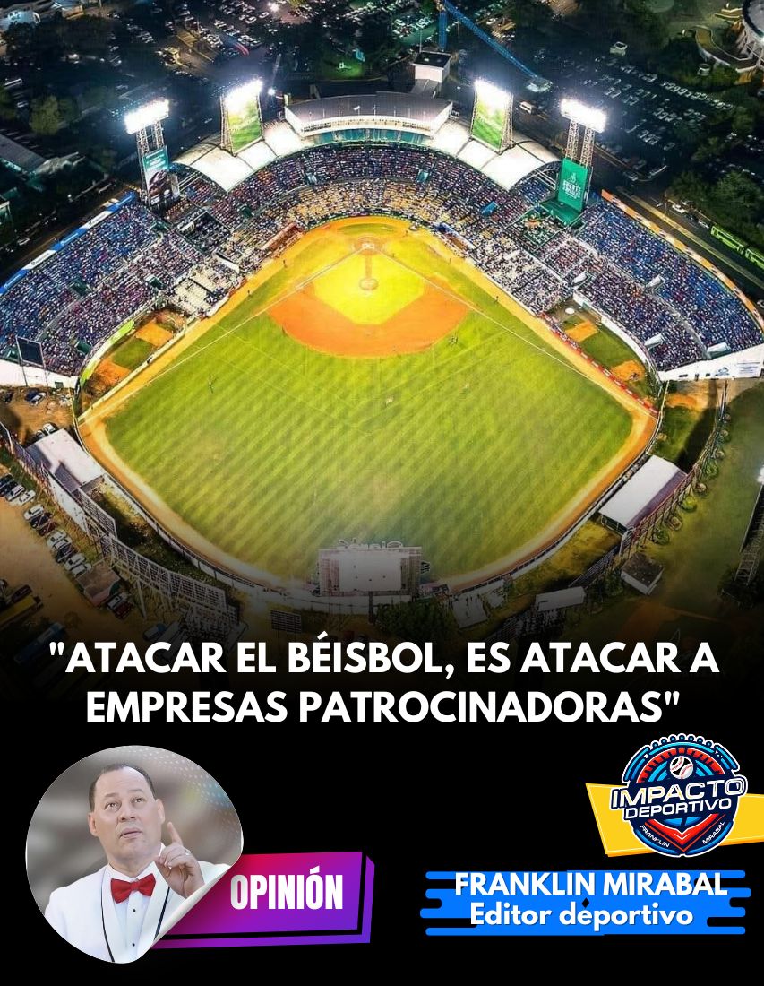 A quien pueda interesar:

Atacar al béisbol es atacar a las empresas que apoyan con presupuestos millonarios a LIDOM.
Si eres "Enemigo" de la Pelota, también eres "Enemigo" de esas empresas.

#YoApoyoALidom