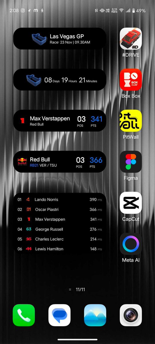 BoxBox_Club's tweet image. Add multiple widgets to a single page now!! 🤌🏼

Update now- boxbox.club/download

#Boxboxclub #F1widgets @AndroidDev @Android @AndroidPolice @AndroidAuth